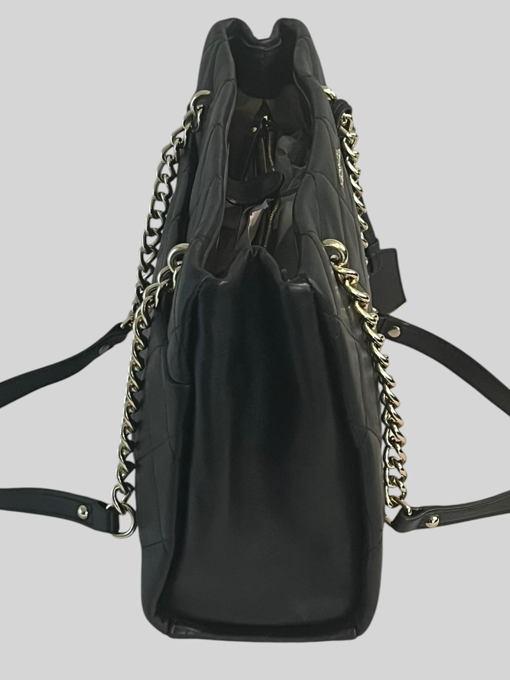 Kate Spade ♠️ Emerson Place Phoebe Black Leather with Gold Hardware - Picture 2 of 9